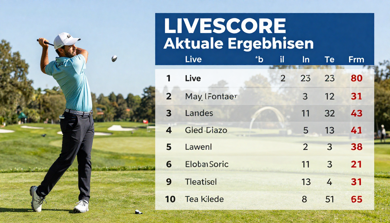 livescore golf